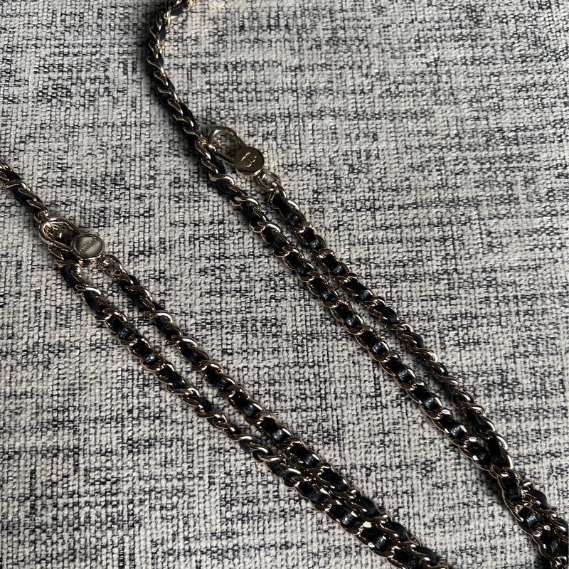 Chanel 荔枝黑金小書包-37