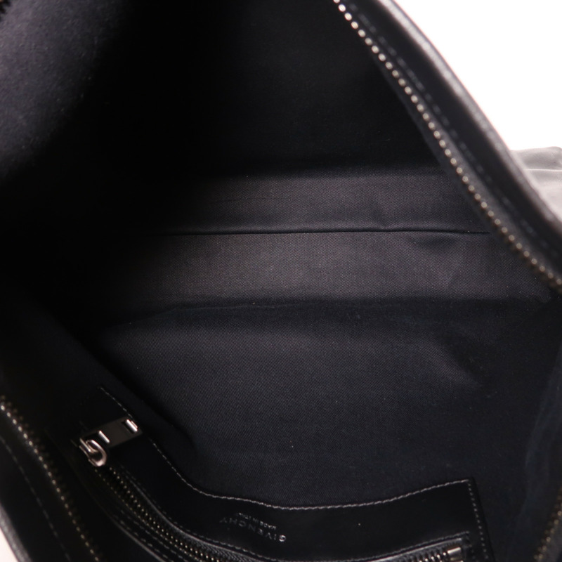 GIVENCHY 牛皮皮革Shoulder Bag銀扣肩背袋-4