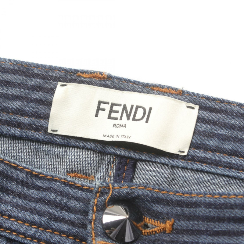 FENDI 牛仔褲 CA05161125 棉質海軍藍二手女款 #42-2
