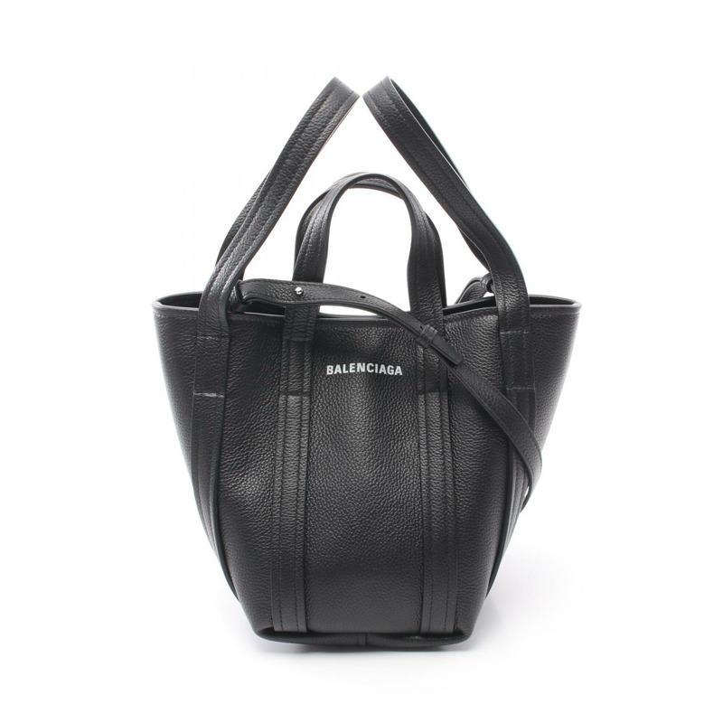 BALENCIAGA Everyday XS 2way 手提包 67279315YUN1090 皮革 黑色 全新 女士-0