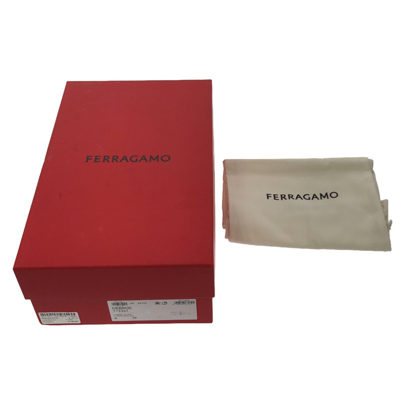 Salvatore Ferragamo 樂福鞋 2361277235738 皮革 棕色 全新 女款 #8-6