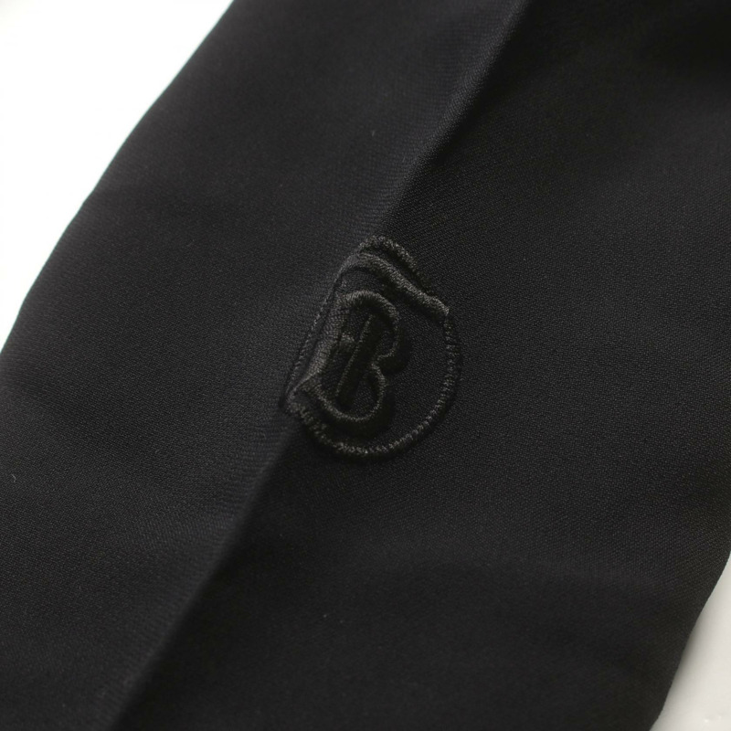BURBERRY 黏膠纖維連帽衫 黑色 二手 女款 #IT36-4