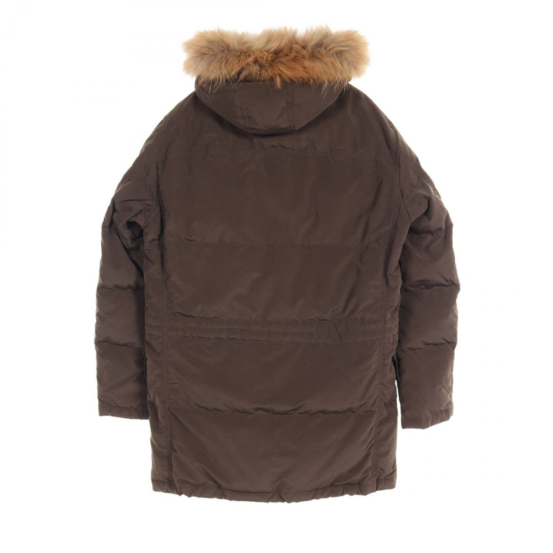 BURBERRY LONDON 羽絨外套 A1C59-831-55 聚酯纖維/尼龍 棕色 二手男裝-1
