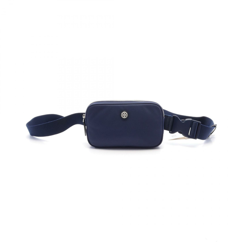 Tory Burch VIRGINIA 腰包 腰包 身體包 149530403 尼龍 海軍藍 全新 女款-0