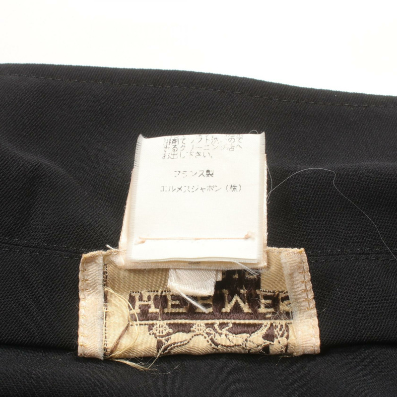 HERMES 洋裝 聚酯纖維 黑色 二手 女款 40 碼-4