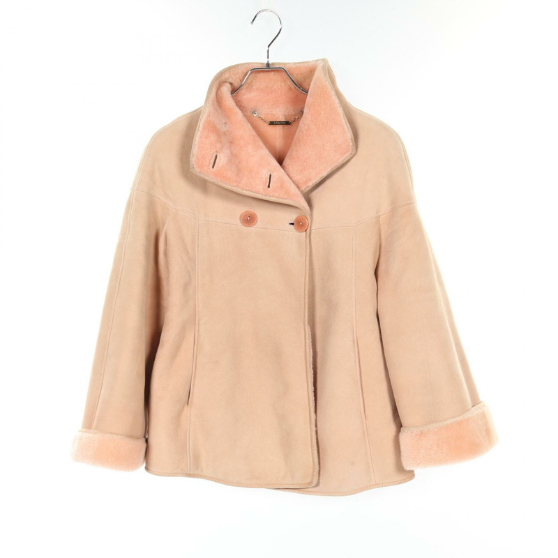 LOEWE 其他夾克 Mouton Pink 二手 女士-0