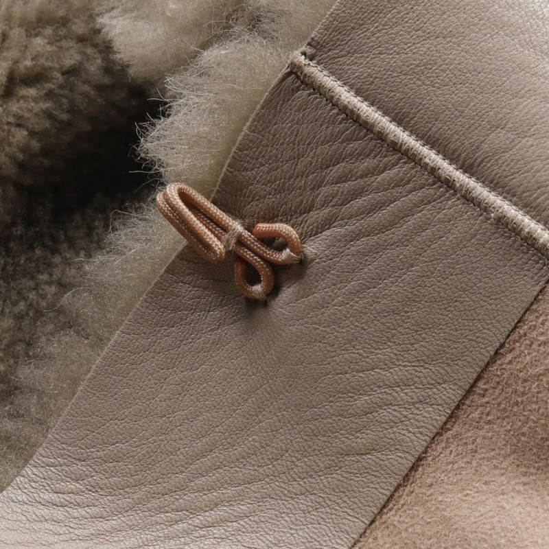 BOTTEGA VENETA 背心 406030 Mouton 羊皮 米色 二手 女款 38 碼-5