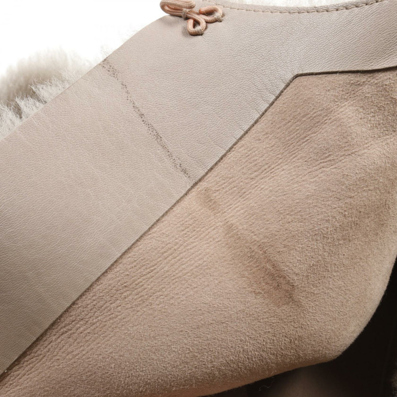 BOTTEGA VENETA 背心 406030 Mouton 羊皮 米色 二手 女款 38 碼-8