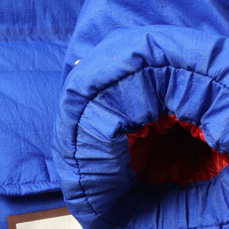 GUCCI THE NORTH FACE 羽絨外套 M 碼連帽衫 663753 尼龍 藍色 二手-7