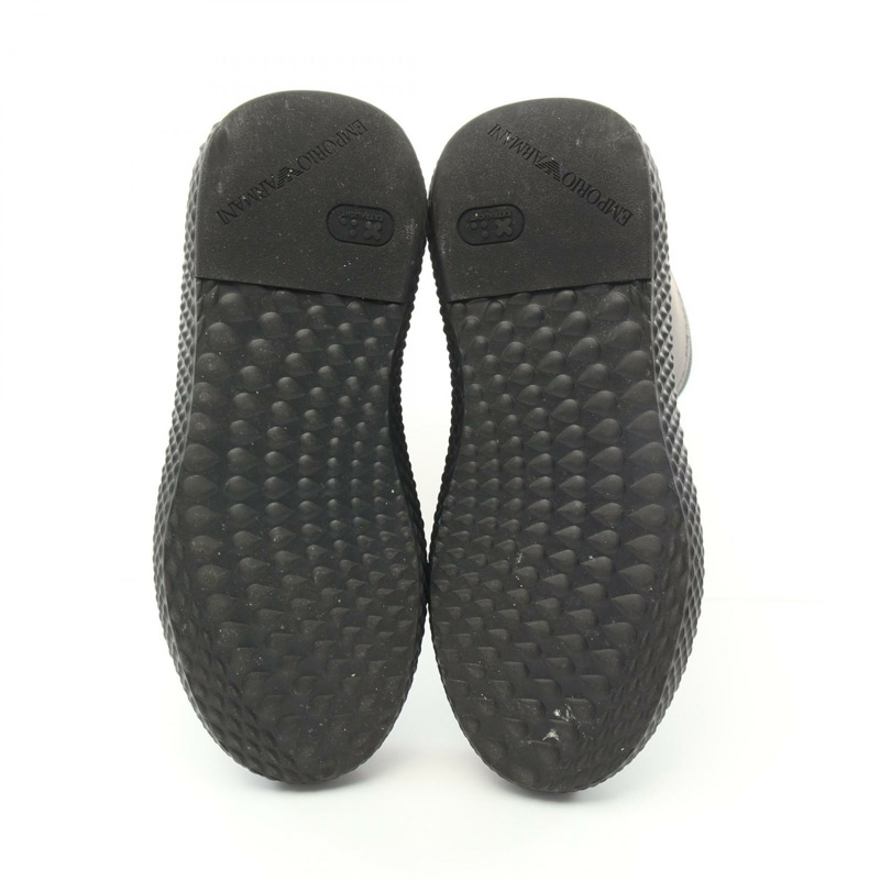 Emporio Armani 靴子 X3N157 布料黑色二手女士-3