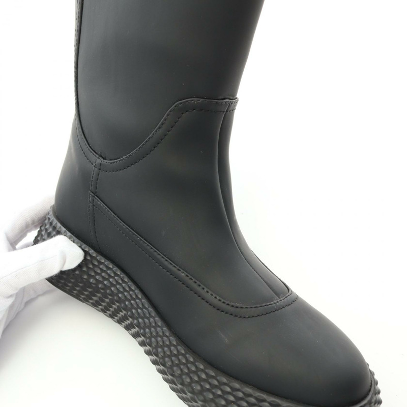 Emporio Armani 靴子 X3N157 布料黑色二手女士-6