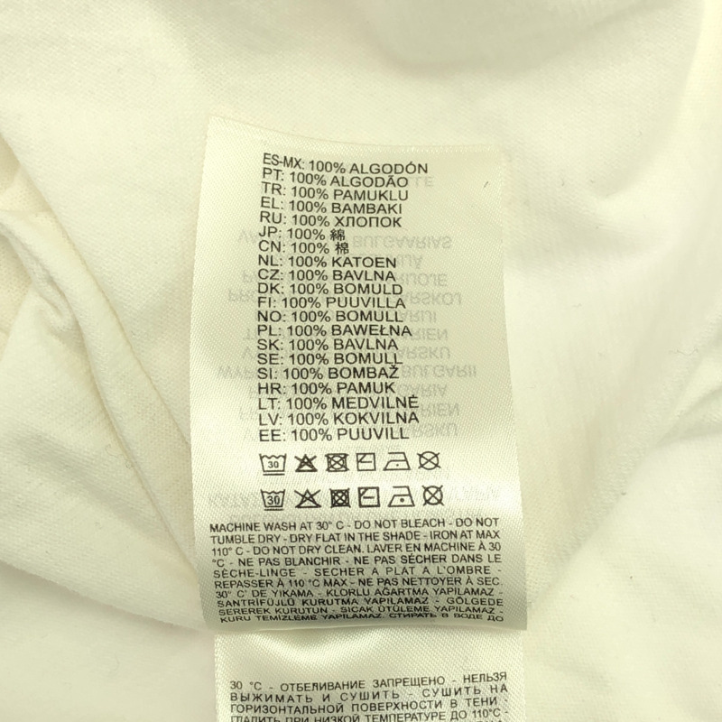 DIESEL T卹 T-JUBIND-LS-SLITS 長袖T卹 棉質 白色 二手 男款-6