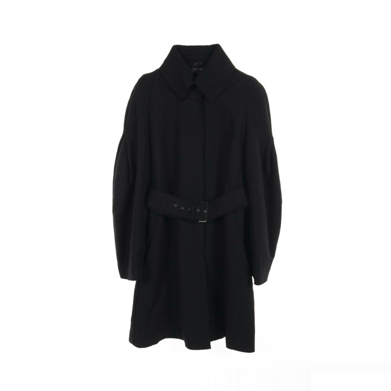 Emporio Armani 其他外套 M2L03T 羊毛人造絲黑二手女款-0
