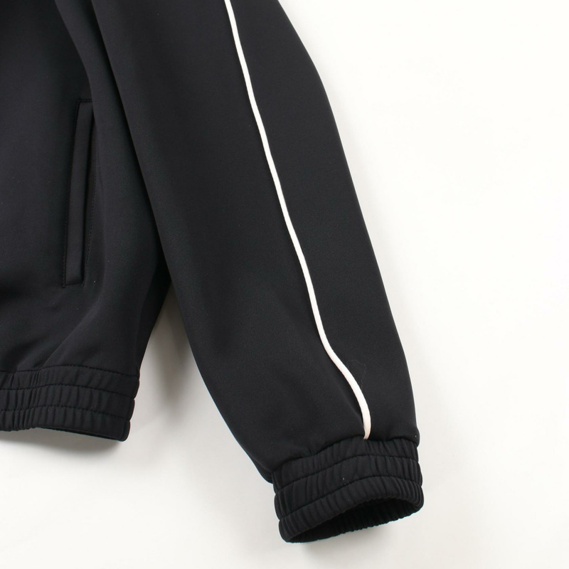 MONCLER 拉鍊開襟衫運動衫 J20938G0002189A8K999 聚酯纖維 黑色 全新 女款-6