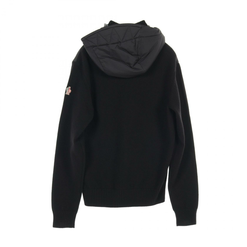 MONCLER 羽絨外套 J20979B00015M1122999 羊毛尼龍黑全新男式 #M-1