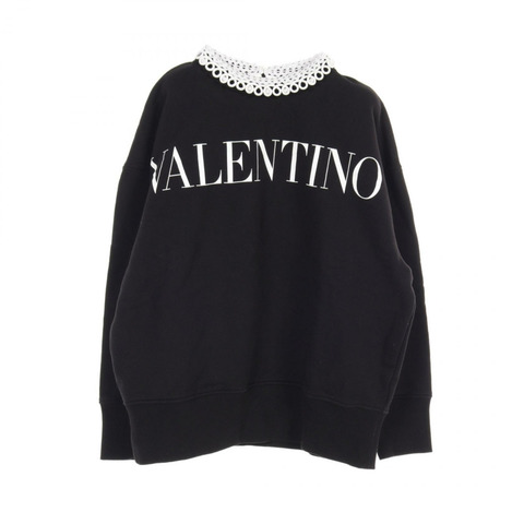 Valentino 運動衫 上衣 棉質 黑色 二手 女款 #XS