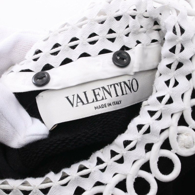 Valentino 運動衫 上衣 棉質 黑色 二手 女款 #XS-2