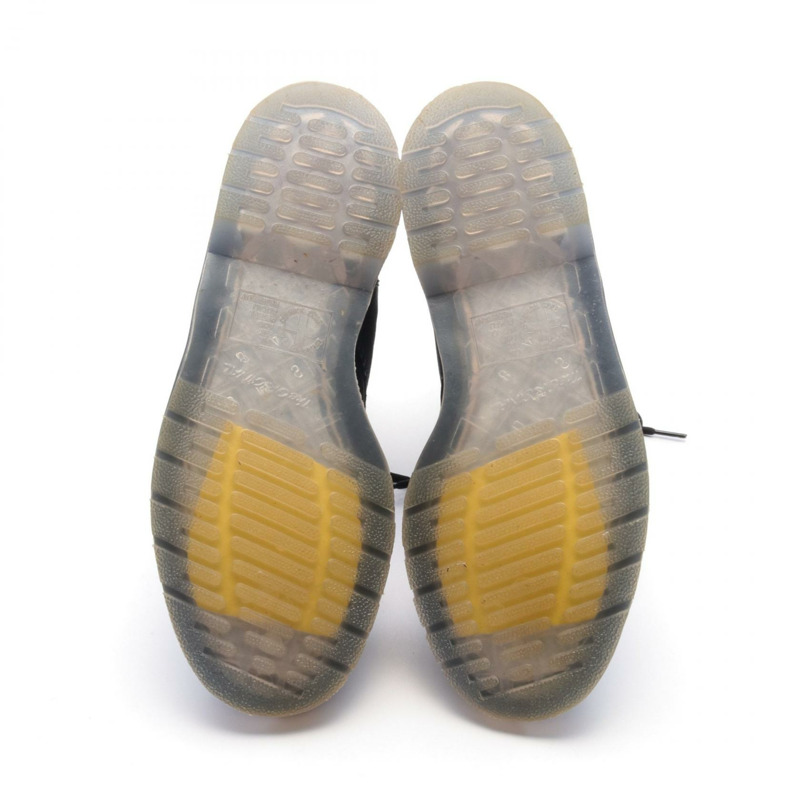 Yohji Yamamoto Dr. Martens 十孔靴 HJ-E05-762 皮革黑色 二手男款-3
