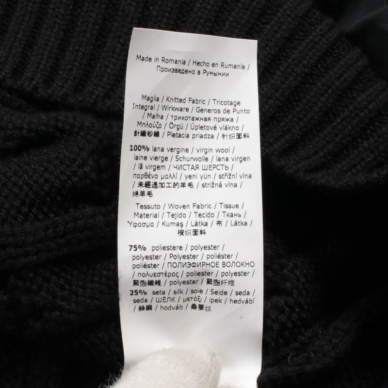 MAX MARA VITTOR 洋裝 羊毛 絲質 聚酯纖維 黑色 二手 女款 S-3