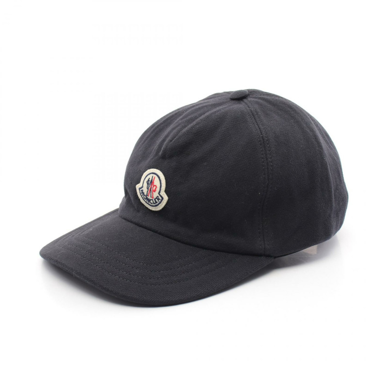 MONCLER 帽子 3B0001080448778 棉黑色全新男式-0