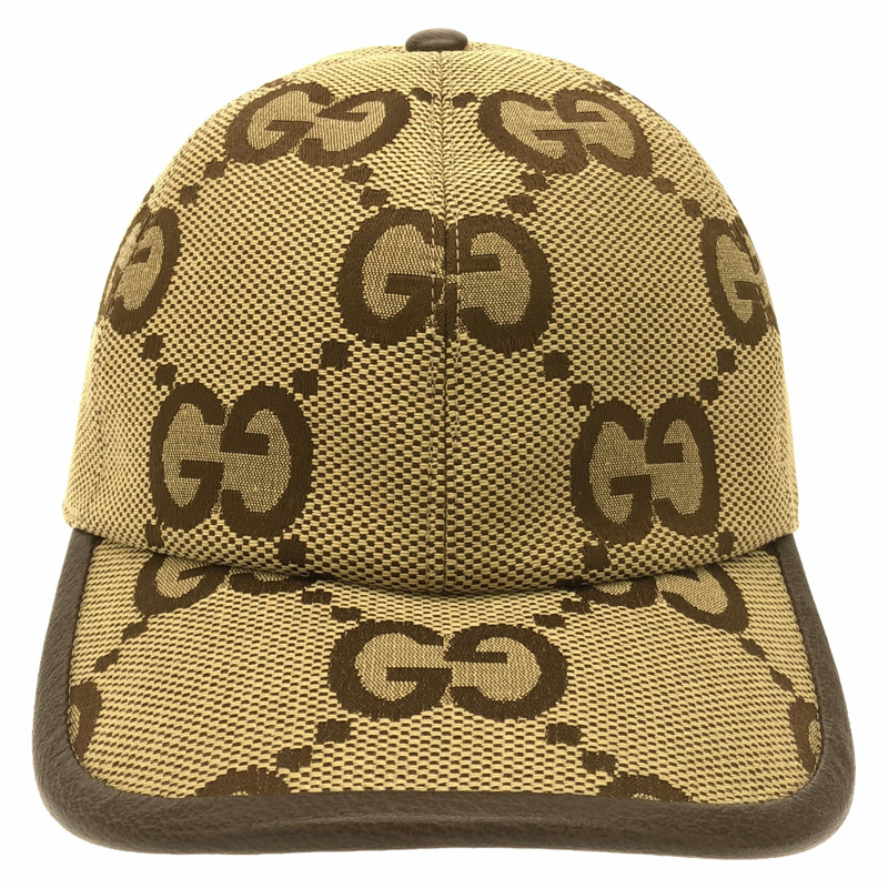 GUCCI 棒球帽 6812643HAGJ2564M 棉 米色 新款 女款-0