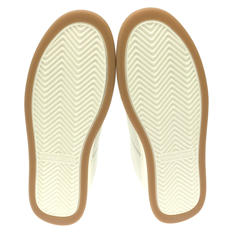 SAINT LAURENT SL/61 LT 運動鞋 運動鞋 713600AAB85904242 小牛皮（牛皮）白色 全新 男女通用-3