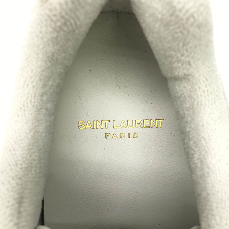 SAINT LAURENT SL/61 LT 運動鞋 運動鞋 713600AAB85904242 小牛皮（牛皮）白色 全新 男女通用-5