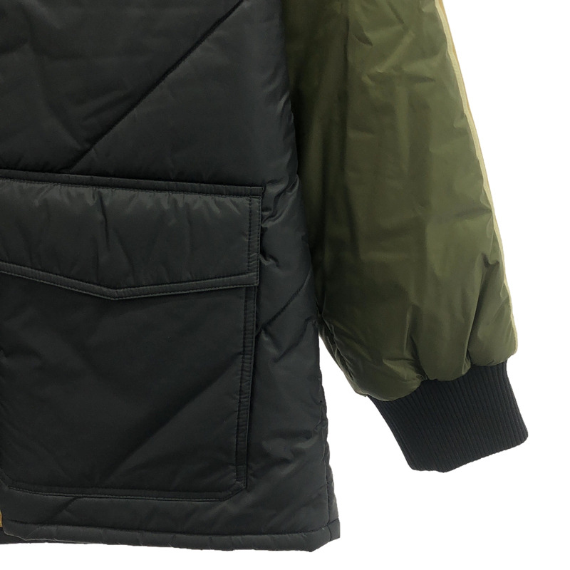 GUCCI 44號尼龍卡其色黑色短版外套 624421ZHA58317544-3