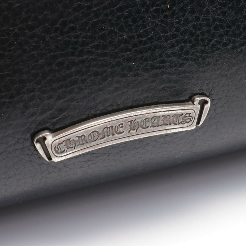 CHROME HEARTS 槍手商務包 皮革 黑色 二手-3