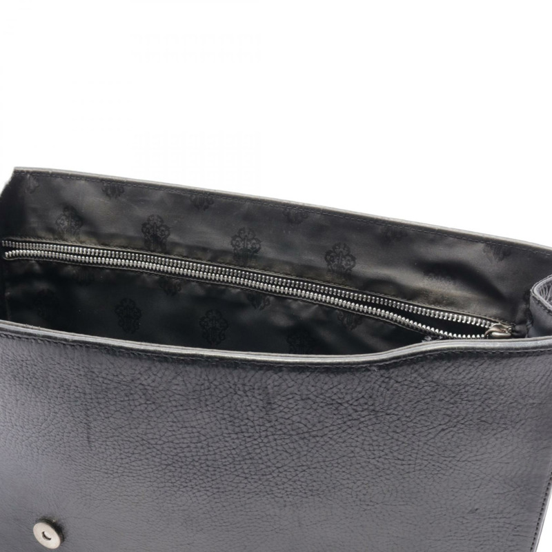 CHROME HEARTS 槍手商務包 皮革 黑色 二手-4