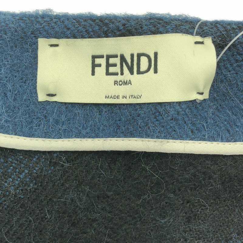 FENDI 短裙 迷你裙 黑色 藍色 二手 女款 38 碼-5