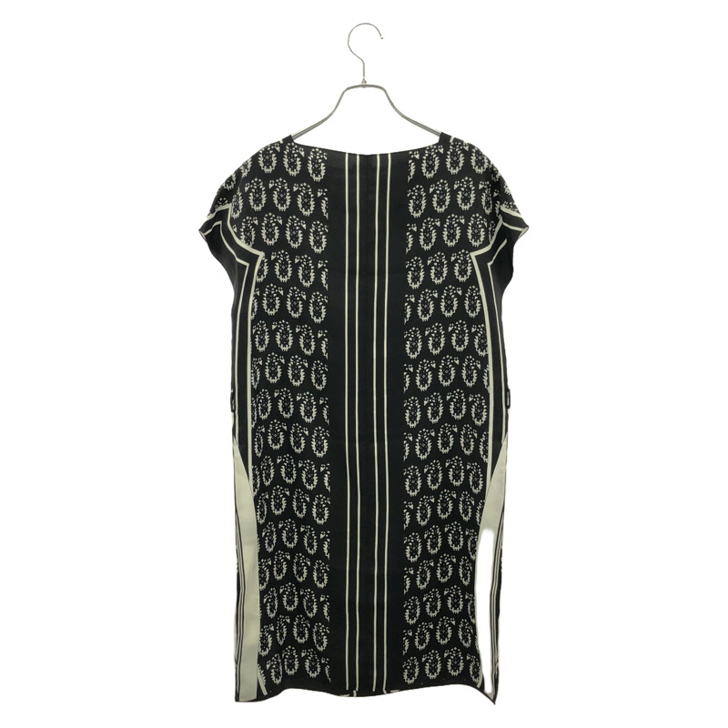 愛馬仕黑色真絲連身裙，二手女款，尺寸34-1