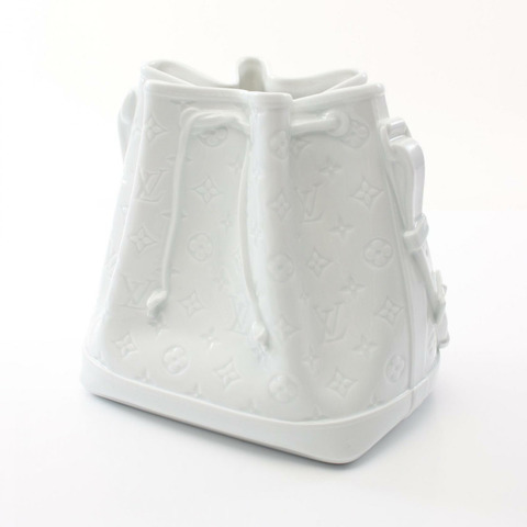 LOUIS VUITTON 底座瓷器其他雜貨 GI0597 瓷器 白色 二手 男女通用
