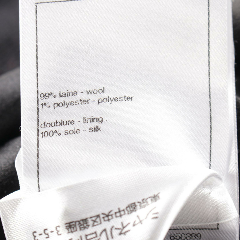 CHANEL 其他外套 P75525V67204 羊毛 黑色 紅色 白色 二手 女款-5