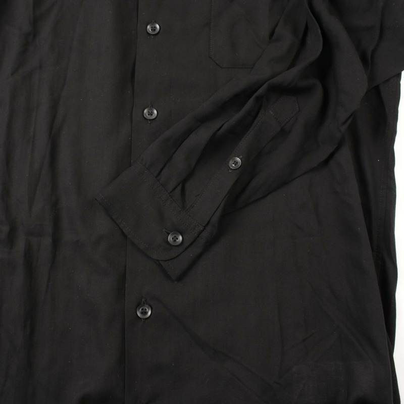 Yohji Yamamoto +NOIR 洋裝 ND-BO3-213 天絲 黑色 二手 女款-4