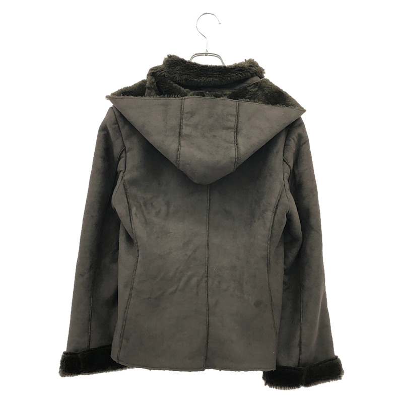 MAX&Co.夾克 Eco Mouton 外套/棕色 其他外套 聚酯纖維 棕色 二手 女款-1