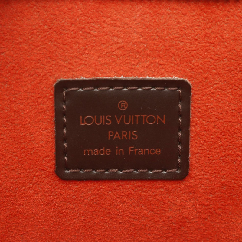 LOUIS VUITTON 威尼斯 GM 手提包 N51146 Damier 帆布棕色 Ebene 二手女士 LV-3