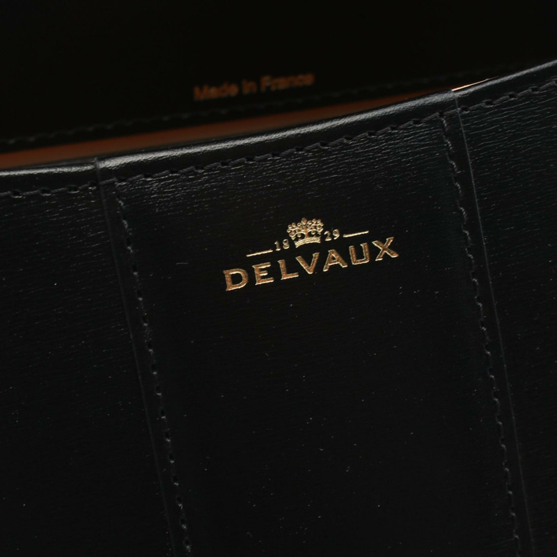 Delvaux 女士單肩斜背包 AA0406AAM099ZDO 皮革 黑色 全新-3