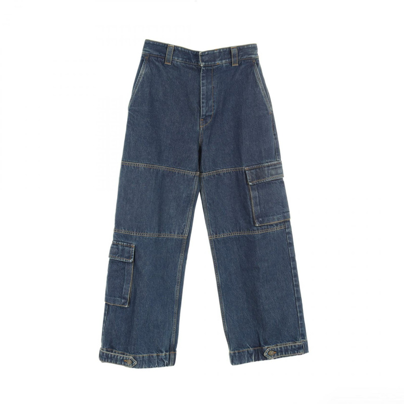GUCCI 牛仔褲 774082 棉質海軍藍 二手 男款 #44-0