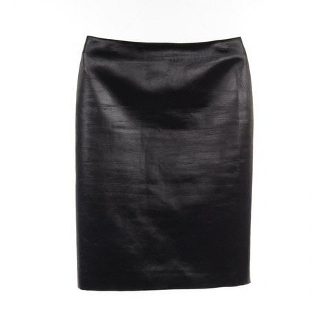 SAINT LAURENT PARIS 醋酸纖維半身裙 黑色 二手 女款 38 碼