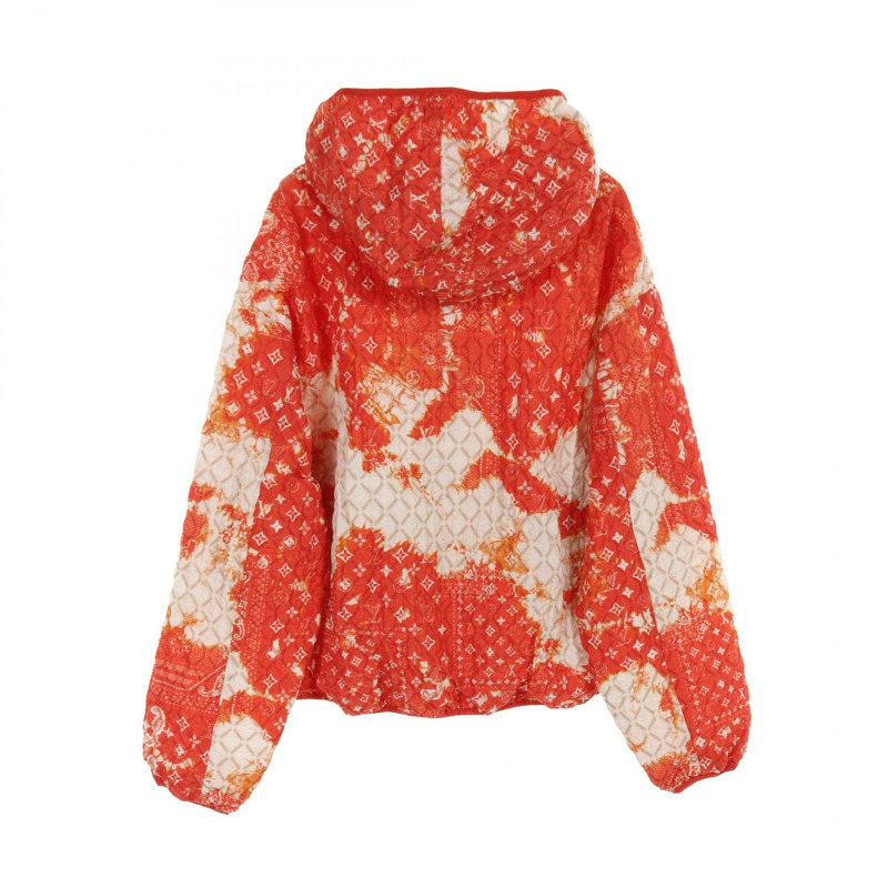 LOUIS VUITTON Monogram Bandana 紮染夾克 RM222MNM1HNB12W 橙色二手男款-1