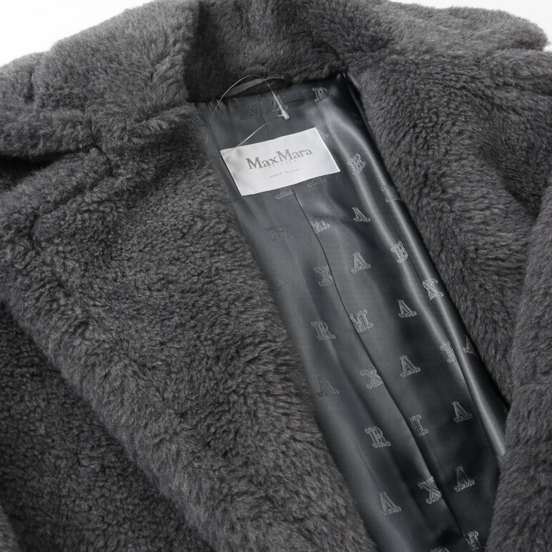 MAX MARA Kadiak 泰迪熊 其他 外套 24210163136 羊毛 羊駝毛 灰色 二手 女款-7