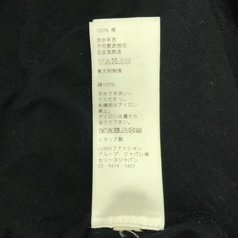 CELINE T卹 短袖T卹 棉質 黑色 二手 女款-5