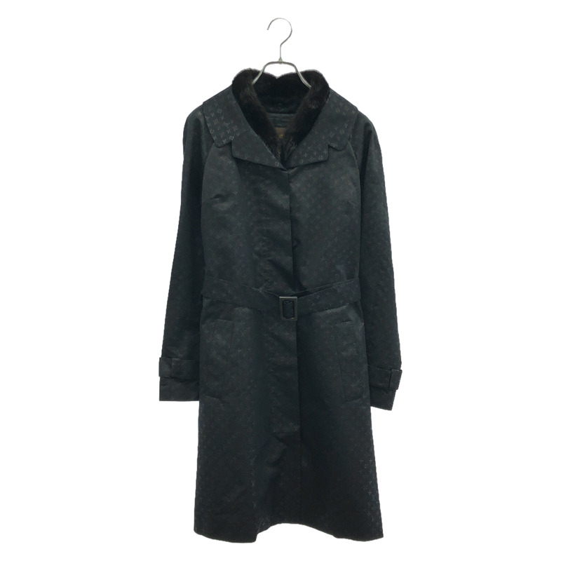 LOUIS VUITTON 外套 訂製夾克 絲綢 米色 二手 女士-0