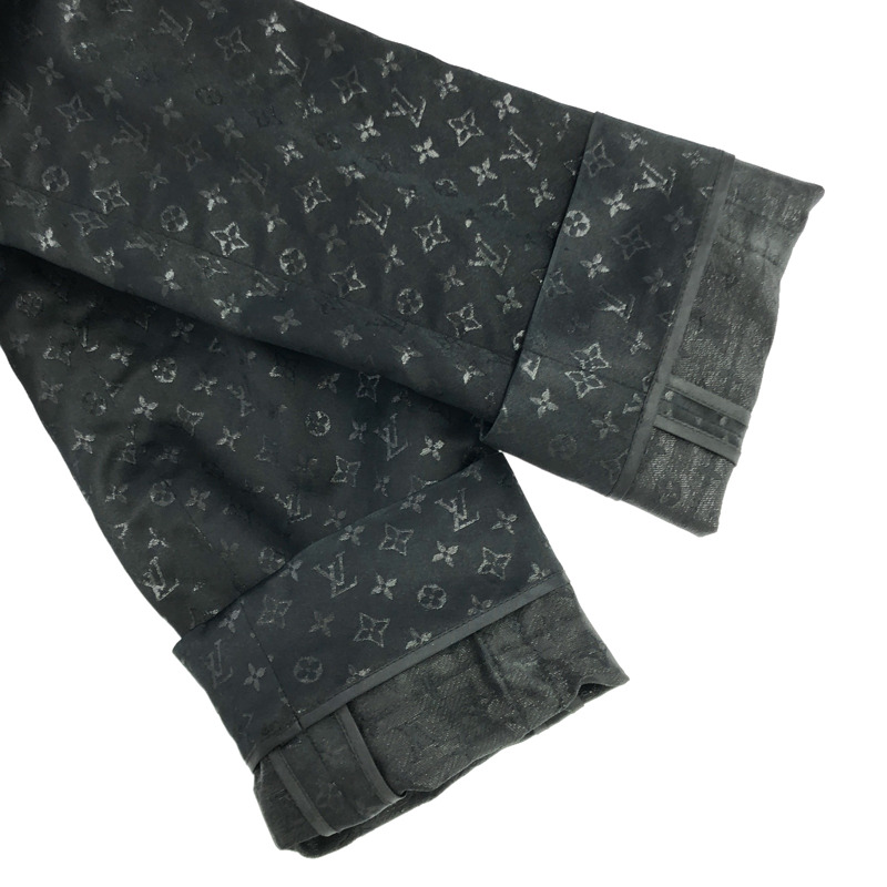 LOUIS VUITTON 外套 訂製夾克 絲綢 米色 二手 女士-10