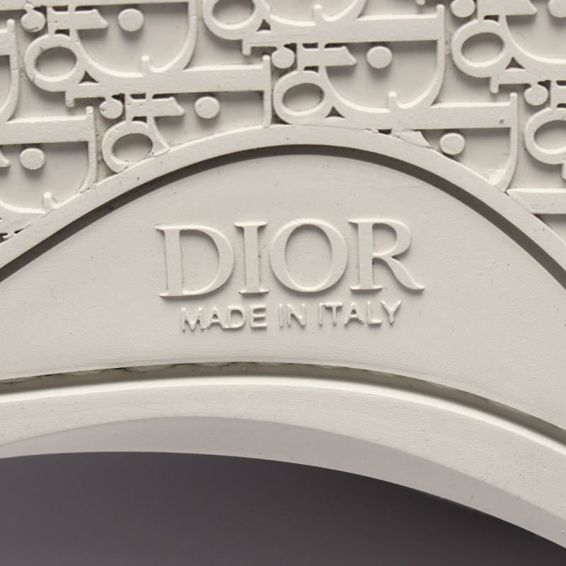 Dior Oblique 樂福鞋 絨面革 灰色 白色 二手 男款-5