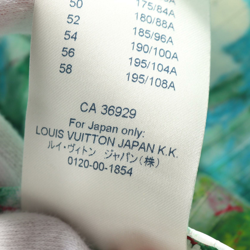 路易威登 Pastel Monogram Blouson 連帽衫外套 尼龍 白色 綠色 二手男款-3