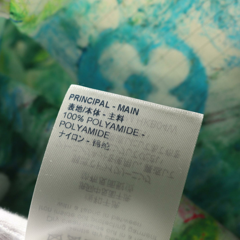 路易威登 Pastel Monogram Blouson 連帽衫外套 尼龍 白色 綠色 二手男款-4