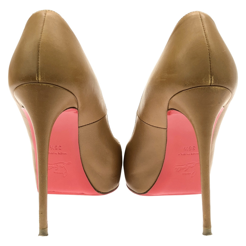 Christian Louboutin 其他露趾高跟鞋 女款 棕色 二手-1