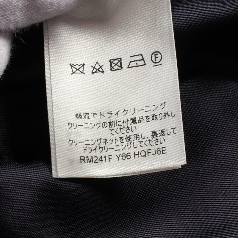路易威登 Monogram Wave Heure Pont Neuf 訂製外套 #46 HQFJ6E 羊毛 LV-5
